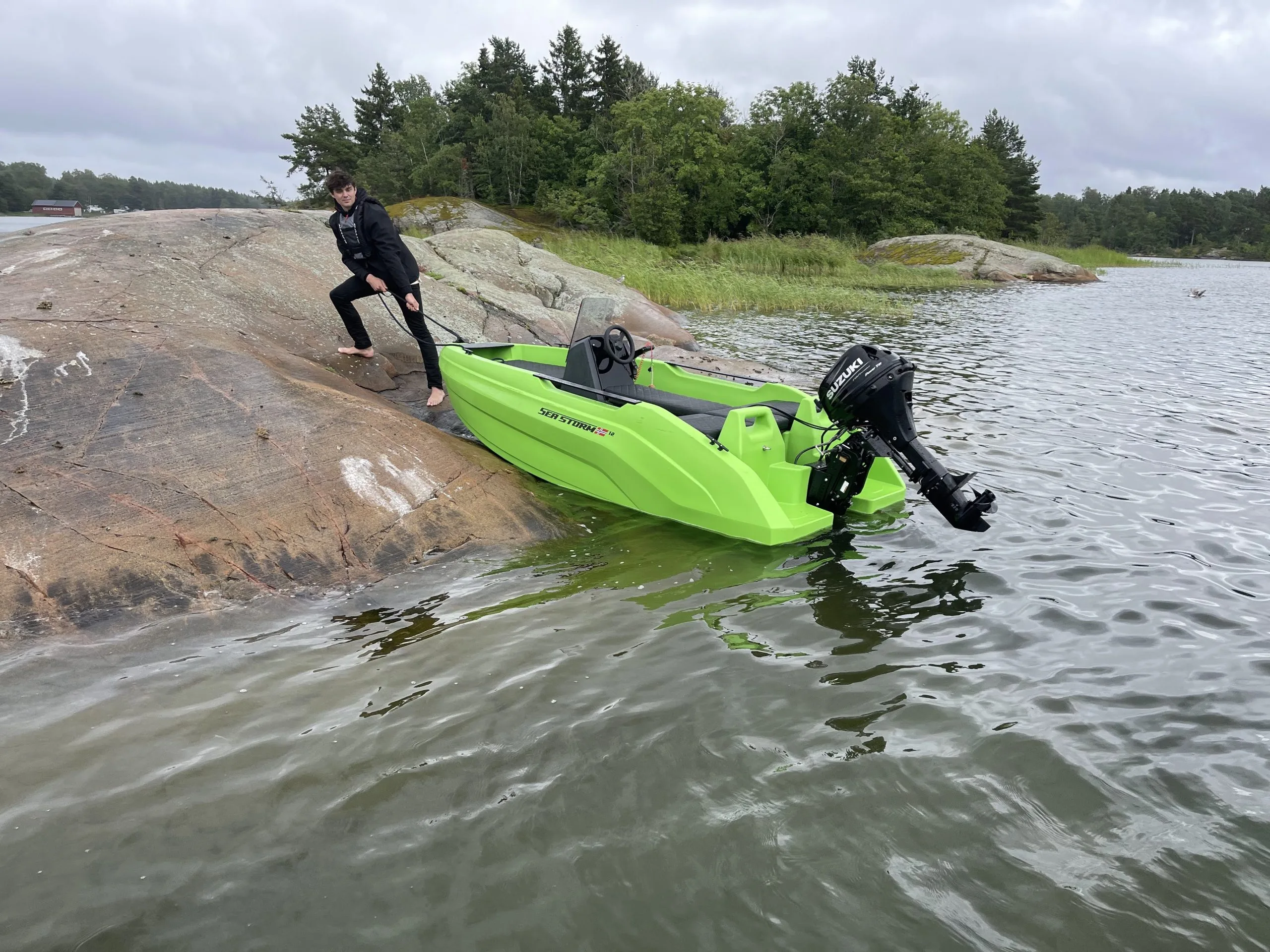 SeaStorm 12 HDPE Advantage – beim Anlanden